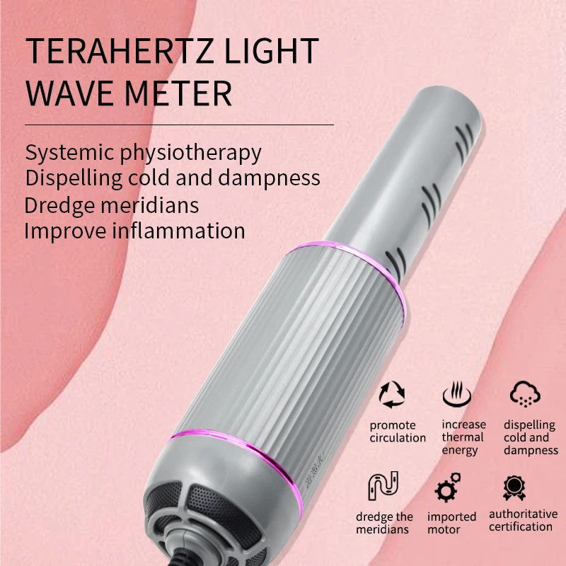 

DS-IV Terahertz Wave Light Magnetic Healthy Device Electric Heating Therapy Massage Blowers Cell Health Physiotherapy Stick New