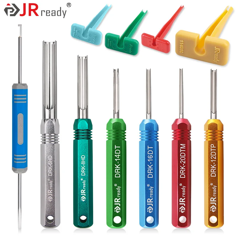 솔리드/스탬프 접점용 JRready 핀 추출기 도구 Deutsch 커넥터 DT/D..