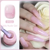 Clou Beaute Transparent French Gel Polish Translucent Nude Pink Red Jelly Glass Milky White Varnish Rainbow Color Nail Art 2