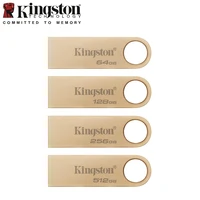 Kingston High Speed Metal USB 3.2 Flash Drive for TV Car Max 220MB/s Read 100MB/s Write Pen Drive USB Disk Stick Pro 6