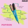 3D Image Modeling Star Hair Straightener Straight Hair Clip Curling Iron Straight Curl Dual-use Hair Curlers 5