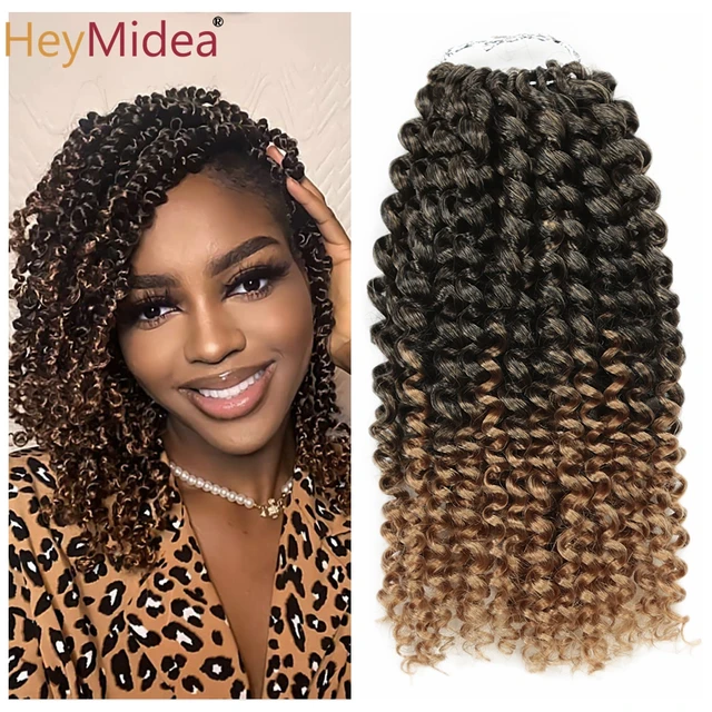 18inch Vague Passion Crochet Twist Tresses Tresse Cheveux Weave Passion  Synthétique Twist Crochet Braid Hair Extensions Du 42,4 €