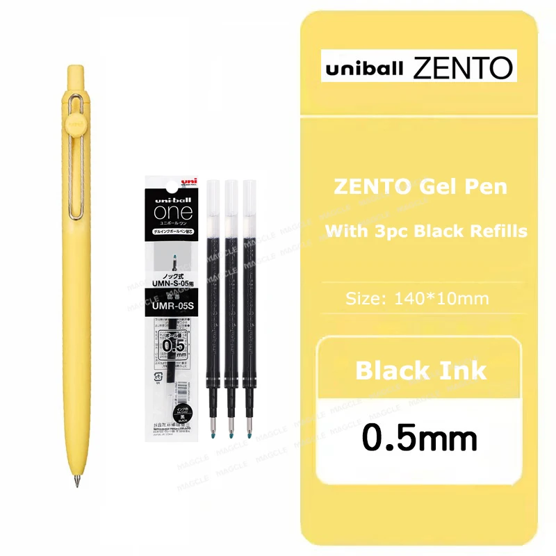 Eco-Friendly Water-Based Gel Pen with Stylish Barrel and Long-Lasting Grip