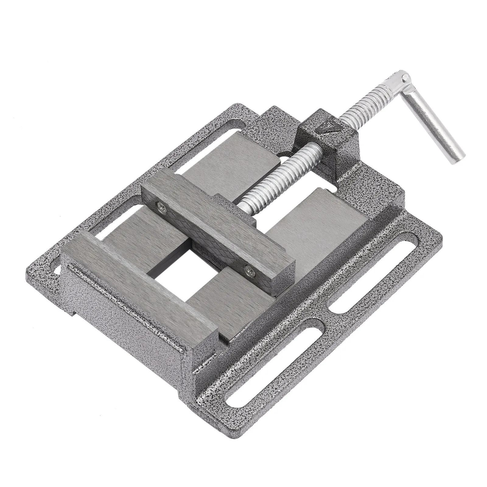 Schwarze 4-Zoll-Flachzange + 2 Stück Scheibenschutzabdeckung Werkzeuge Bohrmaschine Schraubstock Metallbohrmaschine Schraubstock Werkbank Bohrschraubstock Klemme – Detail 14