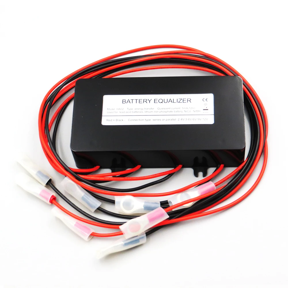 ANGUI Batteries Voltage Equalizer Balancer4X12V HA02 HC02 li-ion Lead Acid Battery Parallel series Solar Controller Regulator 4S