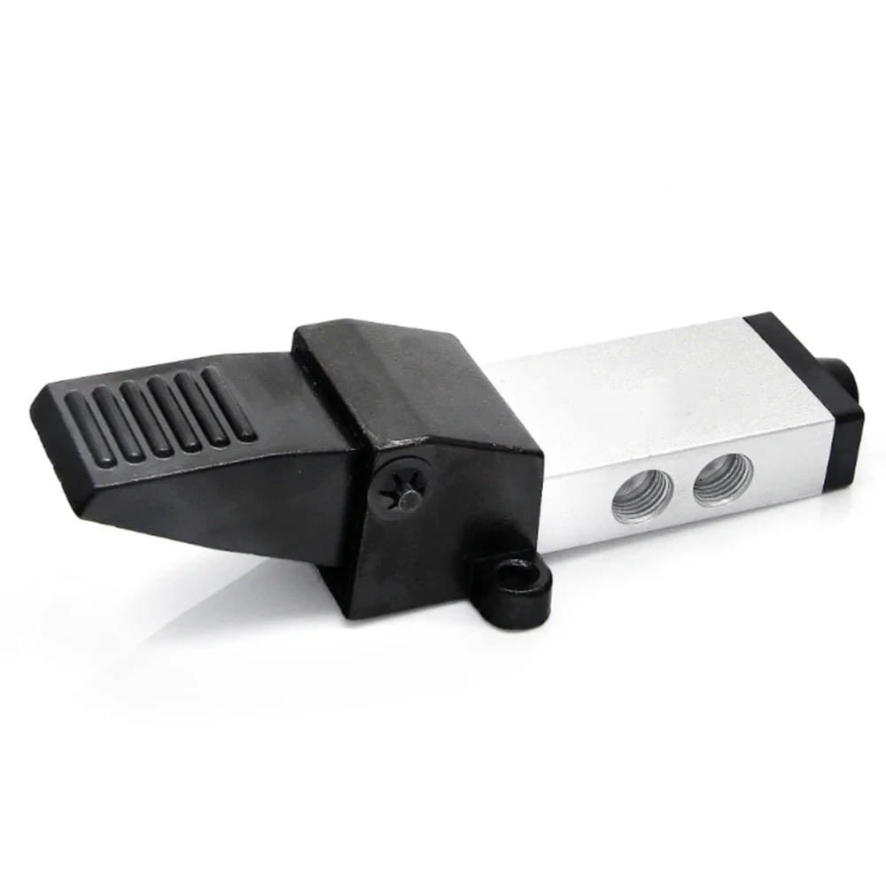 

1PC G 1/4" Air Pneumatic Foot Pedal Manual Valve 2 Position 3 Way K23R7-8