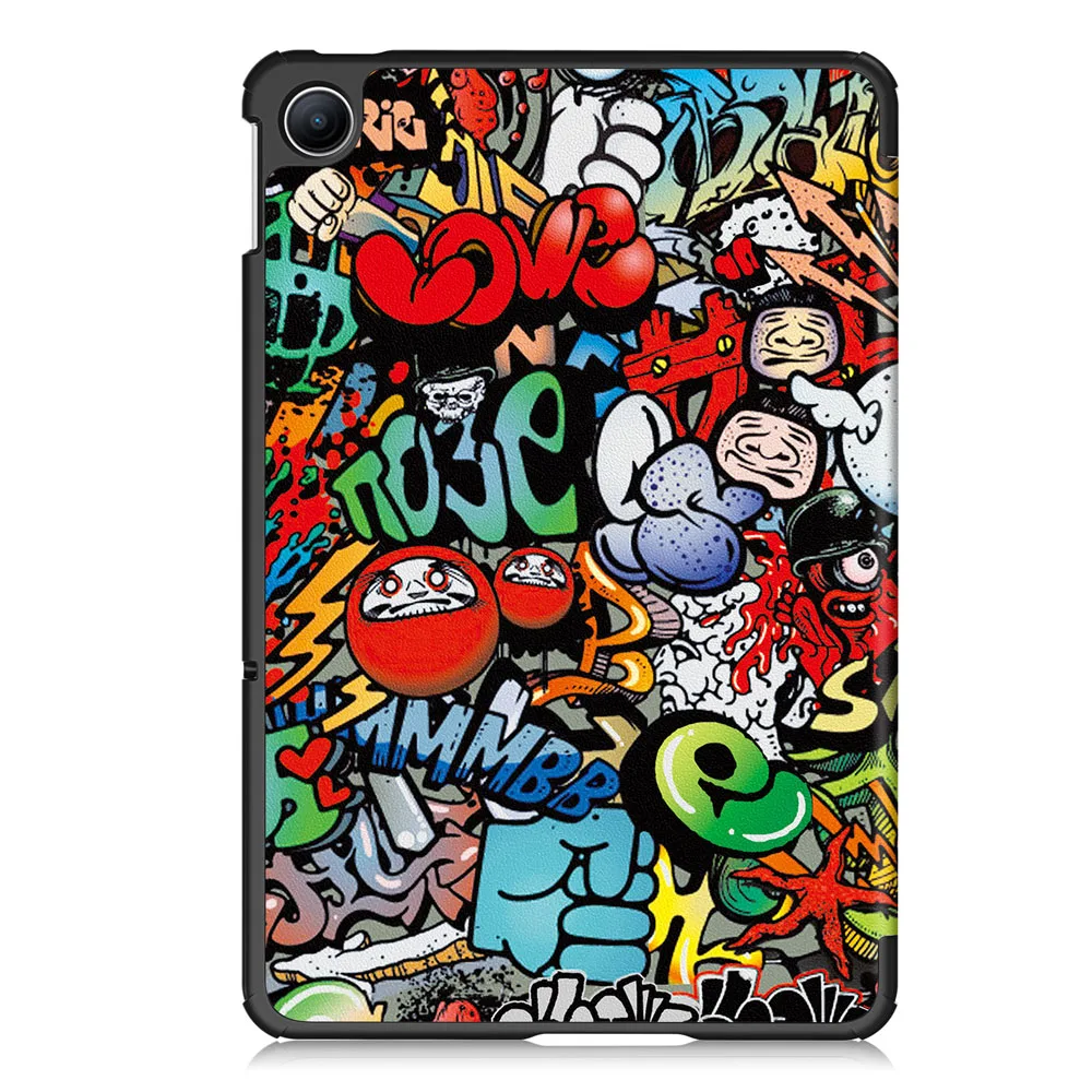 Tri-Fold Stand Hard Shell Auto Sleep/Wake Shockproof Protective Case