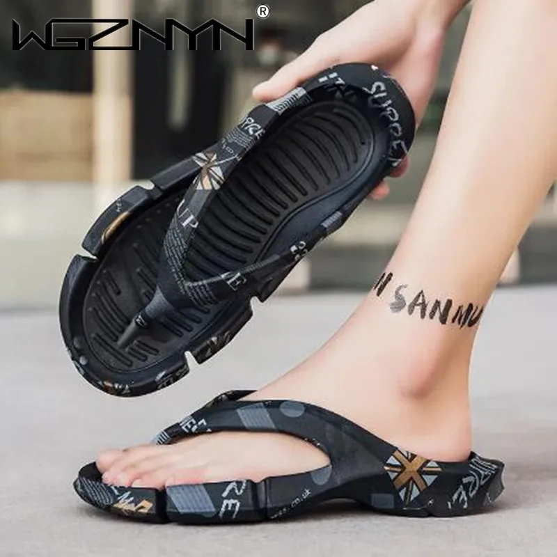 

Мужские и женские летние шлепанцы, новые сандалии на платформе, износостойкие повседневные модные тапочки для дома, мужские популярные товары 2023