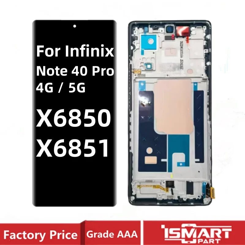 OEM / TFT For Infinix Note 40 Pro 4G 5G X6850 X6851 Display Touch ...