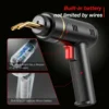 200W Cordless Plastic Welder Car Bumper Repair Tool Kit 5000mAh Battery USB Rechargeable Plastic Welder Gun Hot Stapler 4