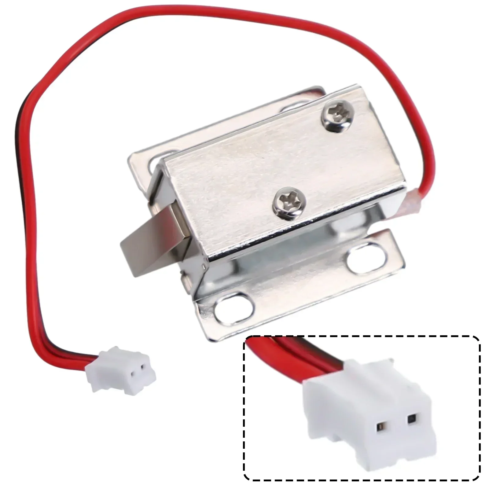 Electronic Latch Lock Catch Door 12V Electro-magnet Release Solenoid Slant Slug Electric Control Lock electronic lock