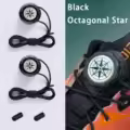 Black Octagonal Star