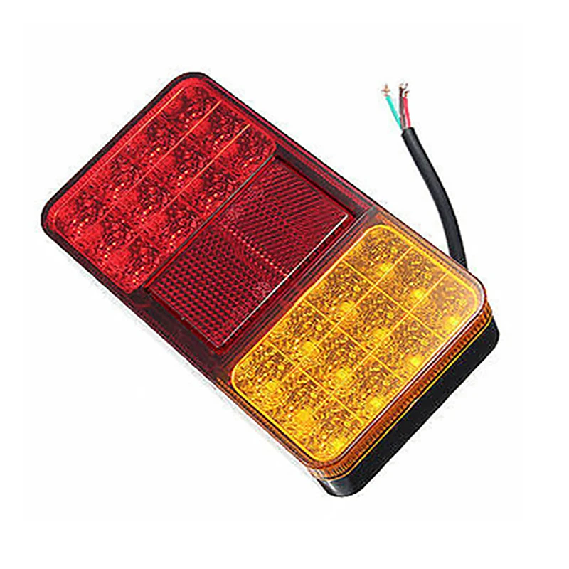 12V ڵ Ʈ   ̵ ĸ  극ũ Ʈ 24 LED  ǥñ ȣ  Ʈ ƮϷ Caravan van Lorry