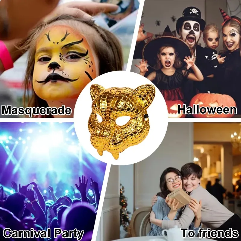 Tiger Lion Animal Mask - COSPLAY Costume Accessories for Halloween Stage Performance