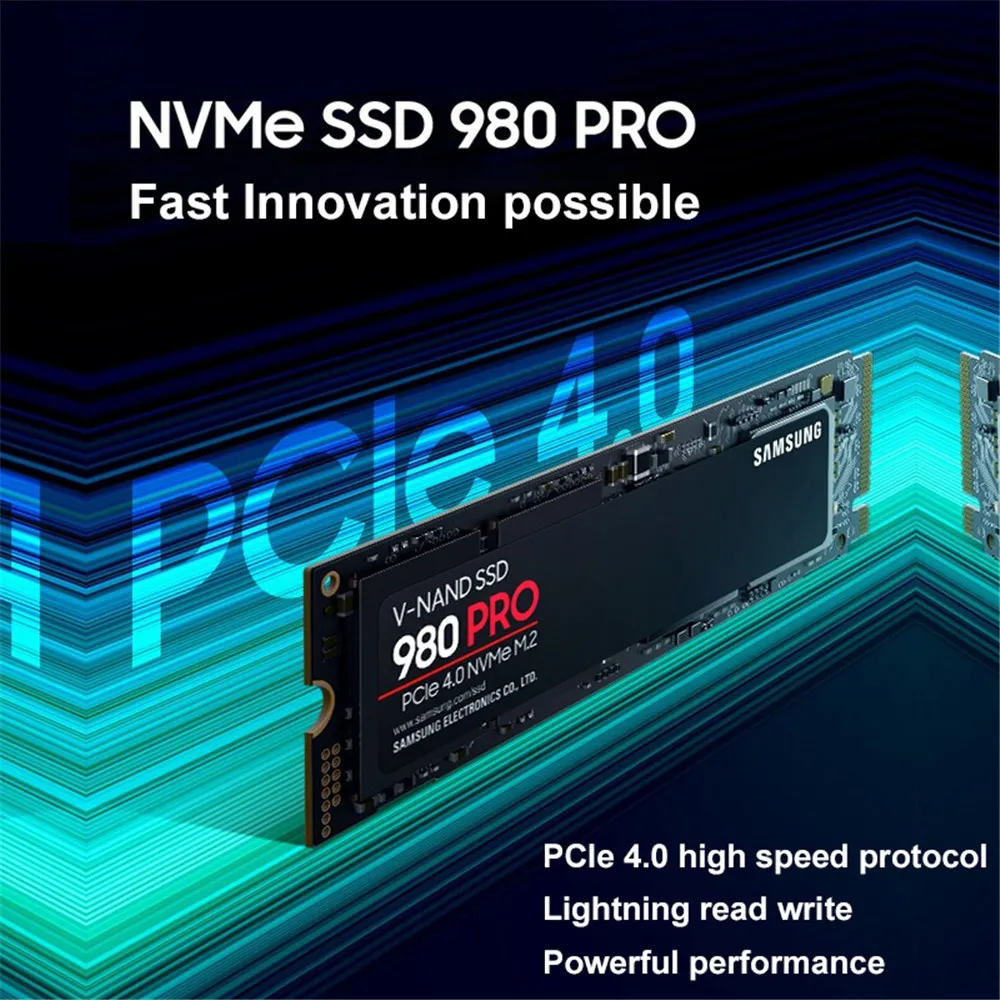 SSD M2 SAMSUNG SSD M.2 1TB 980 PRO NVMe Internal Solid State Drive