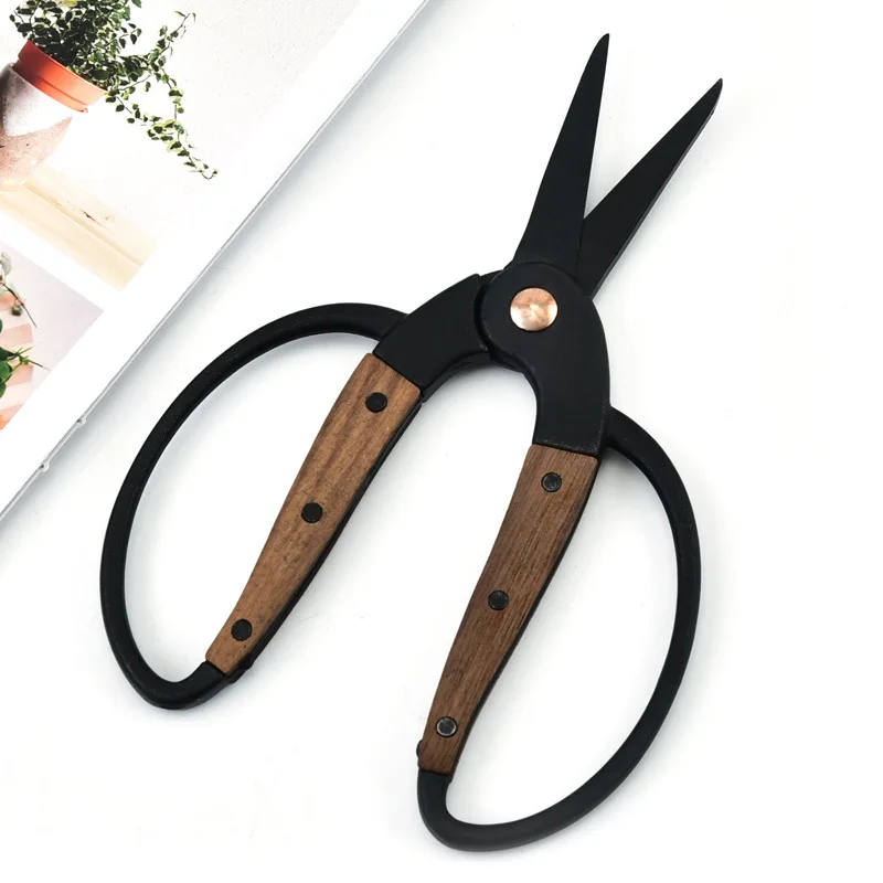 professional grade 170/210mm root pruning scissors 3cr13 stainless Steel bonsai tools for Garden Leaf Flowers household trimmer
