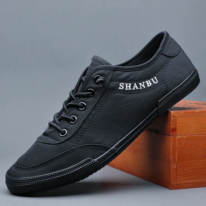 Men Shoes Flat Sneakers White Lace-Up Tenis Masculino Plus Size 46 Men's Casual Shoes Lightweight Breathable 5
