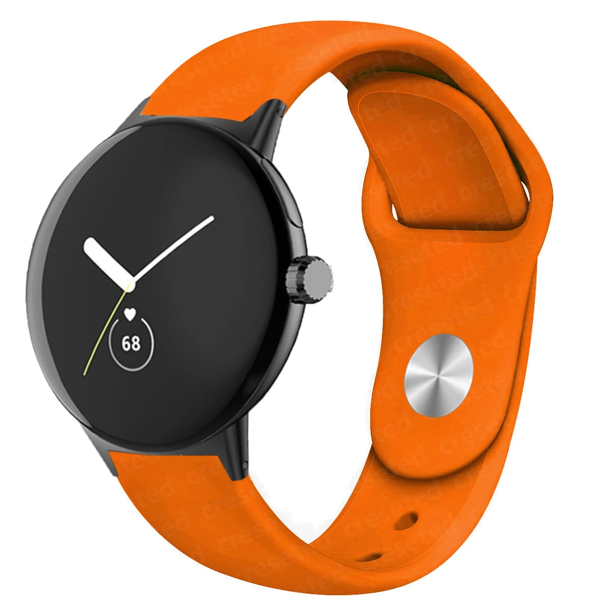 Sport Silicone Strap for Smartwatch - Durable Wristband in Dynamic Colors