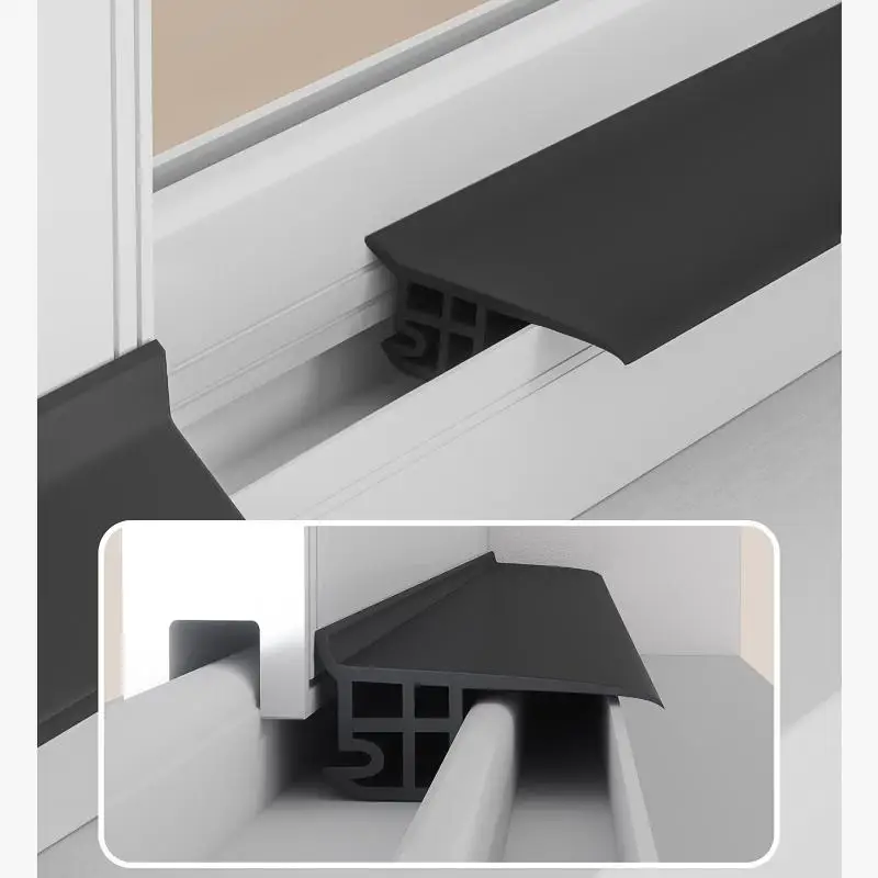 Balcony Windproof Insulation Weatherstrip for Window Sealing and Water Blocking