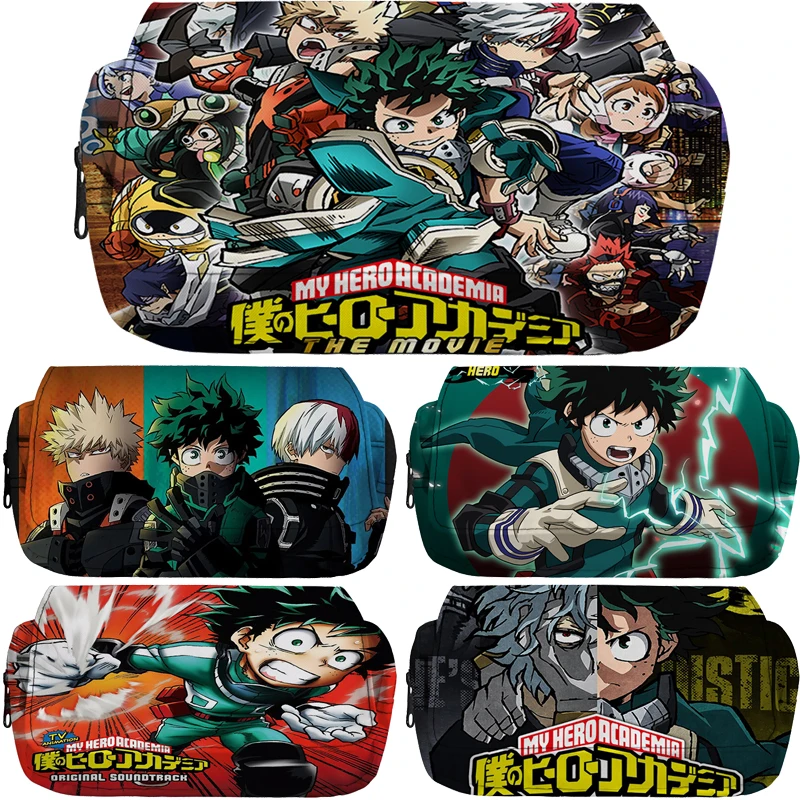 

Anime My Hero Academia Pencil Case Makeup Cases Kids Pen Bag Pouch Boku No Hero Academ Pencil Bag School Supplies Pencil Box