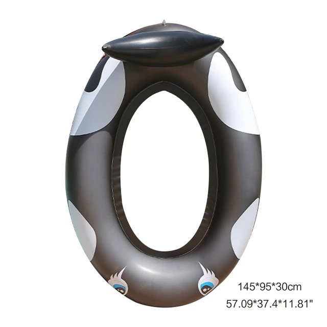 Float Mat Summer Swimming Pool Play Whale Set for Kids/Friend/Family Play with Kids Sunbath/Relaxing Float Hammock 6