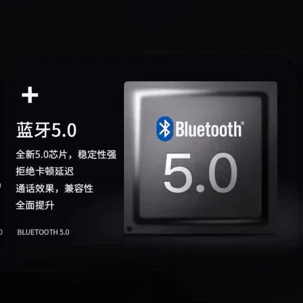 Wireless Bluetooth Headsets with Air-Conduction and Built-In Microphone