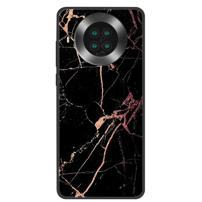 Silicone Cat Painted Soft Black Cover - Protective TPU Case