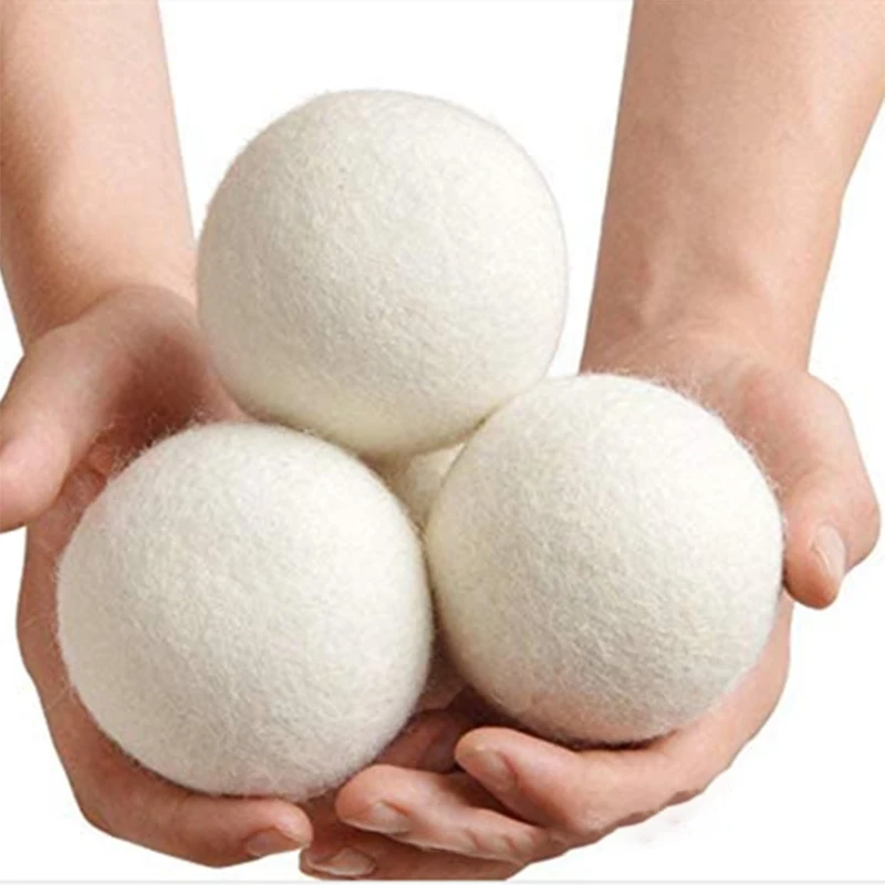 1 pc 7cm Wool Dryer Balls Reusable Softener Laundry Laundry Ball Home Washing Balls Wool Dryer Washing Machine accessories