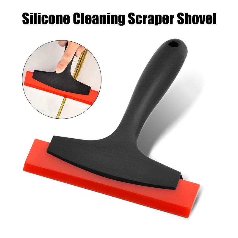 

Multifunction Silicone Cleaning Scraper Shovel Tile Gap Filling Tool Grout Scrapers Car Film Glass Water Snow Ice Trowel Remover