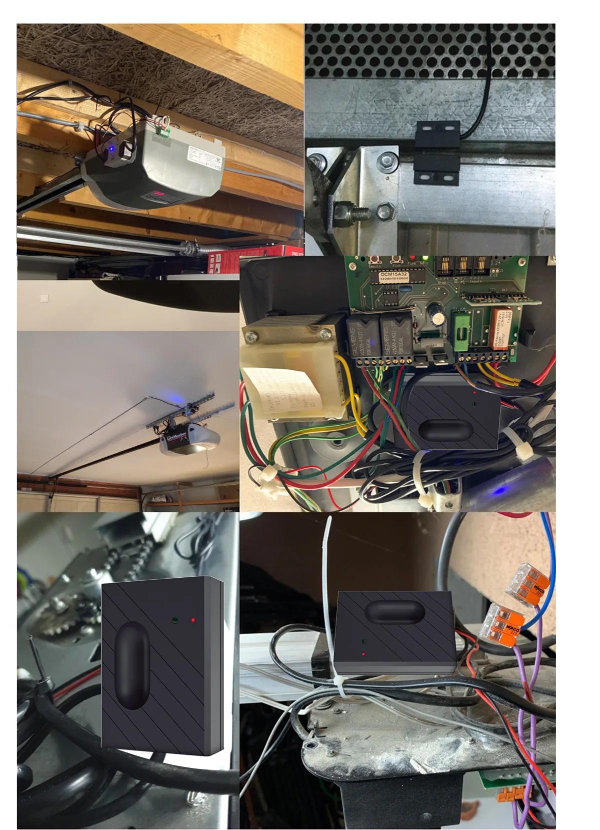 Tuya Smart WiFi Garage Door Opener Remote Tuya Smart Life App Control Work with