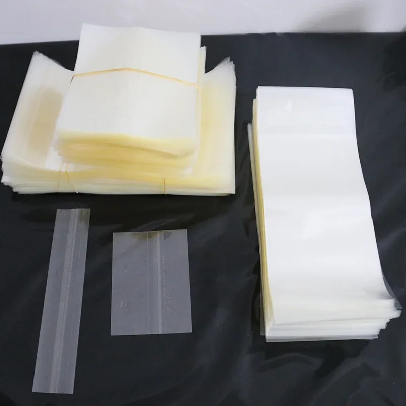 400 Pieces of Glass Bottles PVC Sealing Film Heat Shrinkable Film 5 Ml 10 Ml 15 20 30 Heat Shrinkable At Both Ends