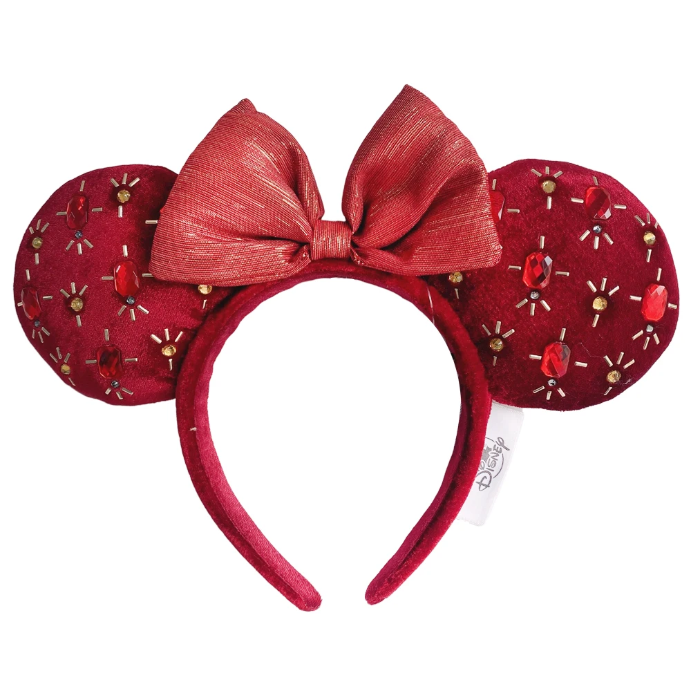 best Baby Accessories Disney Mickey Mouse Headband Transparent Plush Ball ears Headband Cartoon Minnie Ears Birthday Party Decoration(Free Shipping) custom baby accessories Baby Accessories