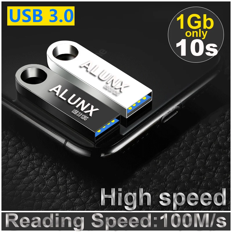 

100%original ALUNX USB 3.0 USB 64 flash disk 128G Pendrive GB USB Memory 16G Pen drive 32G usb stick 64G Pendrive128G
