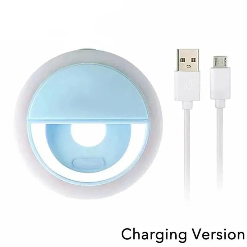 Pocket LED Selfie Light For IPhone IPad Mobile Phone Laptop Clip Flash Fill Video Photo Ringlight Photography Lamp