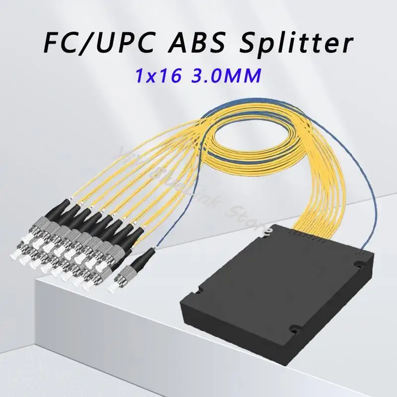 

Бесплатная доставка FC /UPC 1x16 3,0 мм ABS оптический сплиттер FC UPC 1x16 Волоконно-Оптический Сплиттер PLC Одномодовый Оптический Сплиттер PLC