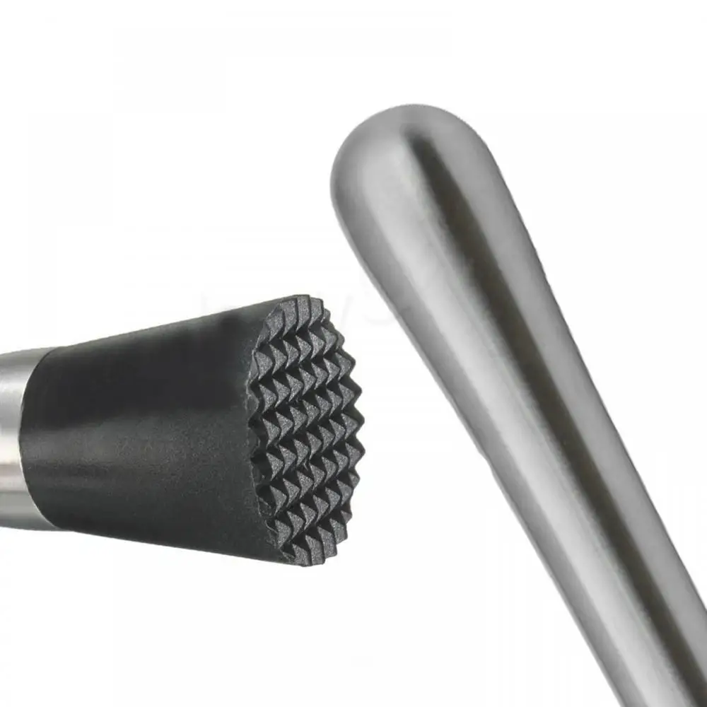 1/3/5/10PCS Stainless Steel Cocktail Muddler And Mixing Spoon Set Metal Mojito Muddler Bar Tool Long Handle Stirring Spoon Home