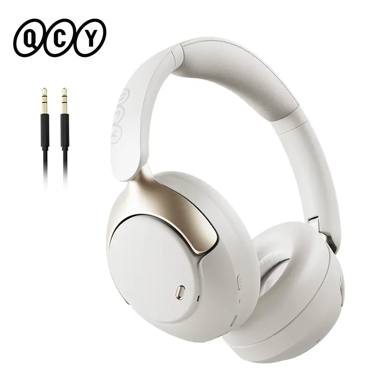 QCY H3 Pro ANC Wireless Headphone Hi-Res Spatial Audio Earphone with LDAC 50dB Noise Canceling Over Ear Headset Dual Connection - Image 8