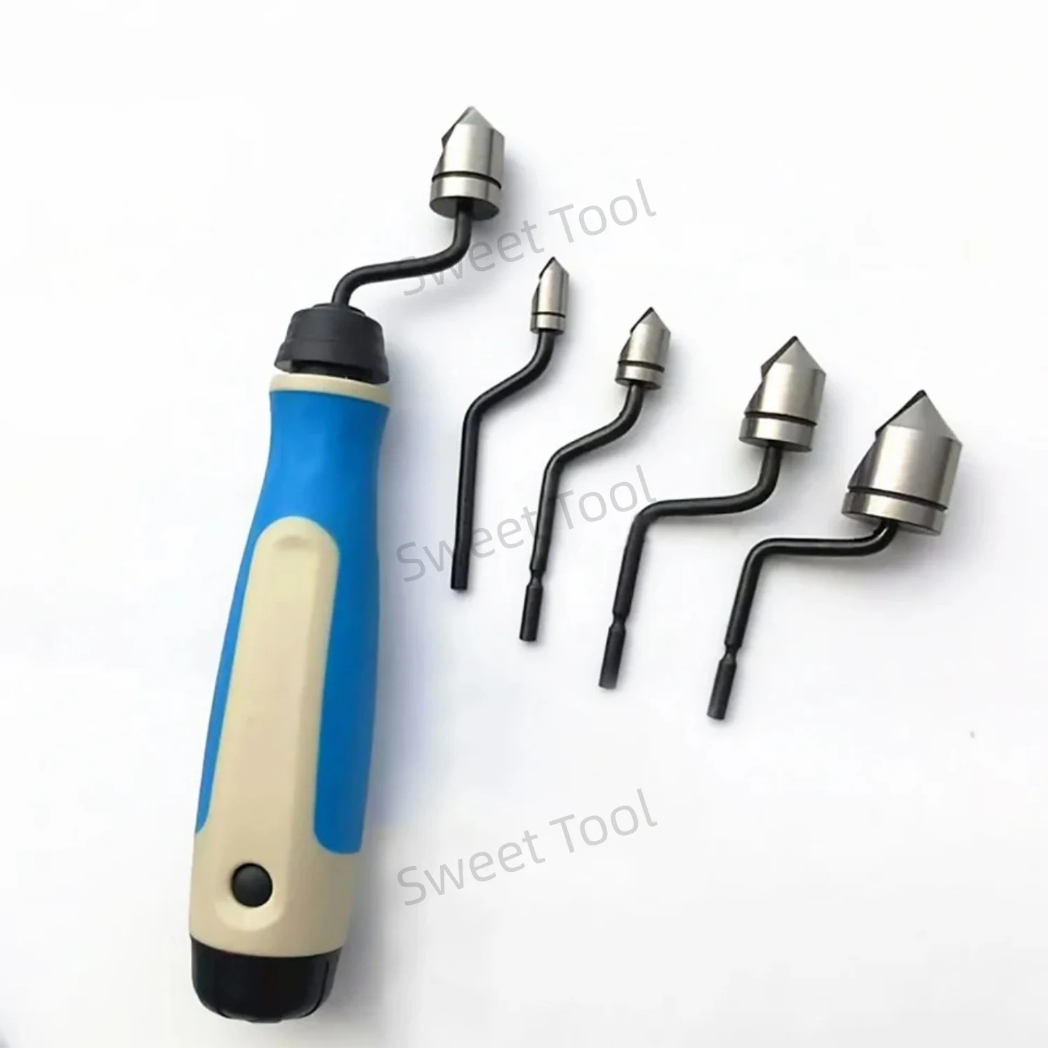 NG1000 mit BC1651 Professionelles Entgratungswerkzeug-Set 90 ° Senker-Bit für Metall, Holz, Kunststoff, Anfasen, Kantenfräser-Entferner-Set