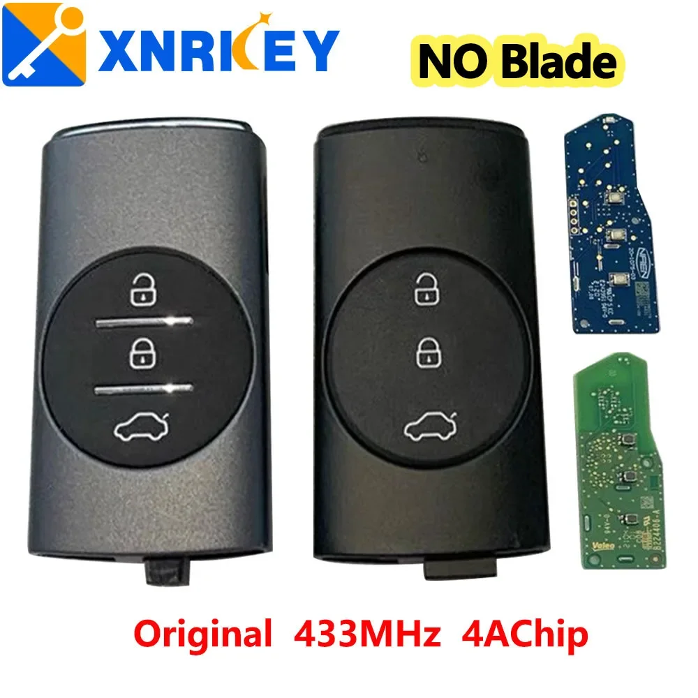 XNRKEY 3 Taste Auto Smart-Remote-Key ID46 Chip 433Mhz für Chery Tiggo 5  Tiggo 7 Tiggo 8 Arrizo 5 6 7 Smart Remote-Auto Schlüssel - AliExpress