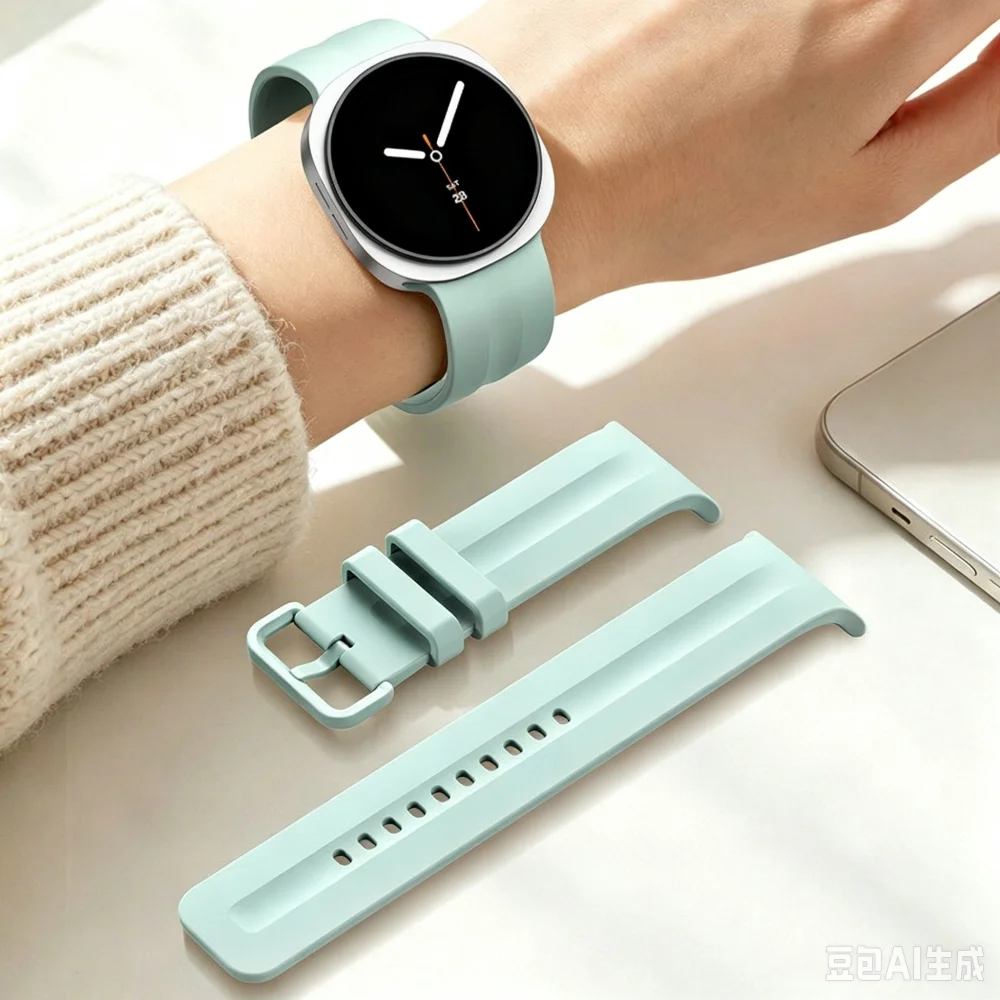 Enhanced Silicone Sport Band for Samsung Galaxy Watch - Premium Wristband Bracelet