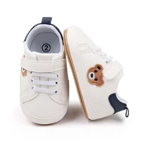 New Baby Shoes Boys Girls Classic Fashion Sports Casual Sneakers Newborn First Walker Toddler Soft Sole Non-Slip Walking Shoes 1