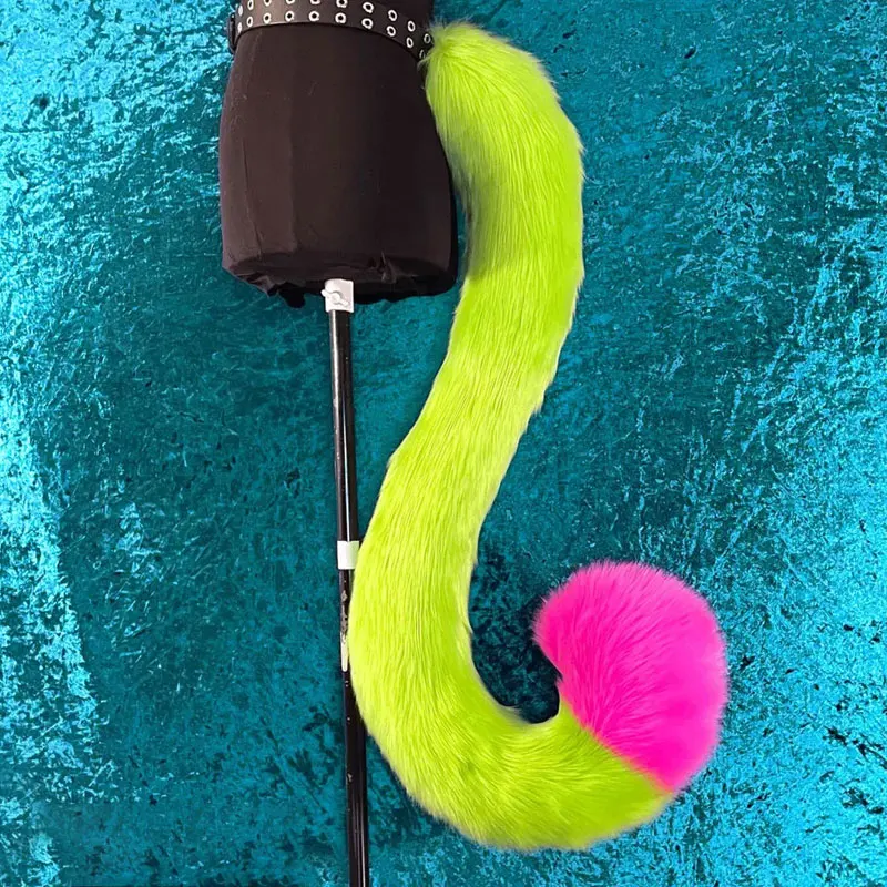 Coda di Cane Pelosa con Cintura per Cosplay Comic-Con, Coda di Volpe, Gatto, Lupo, Accessori per Costumi Anime, Spettacoli e Feste - immagine 6
