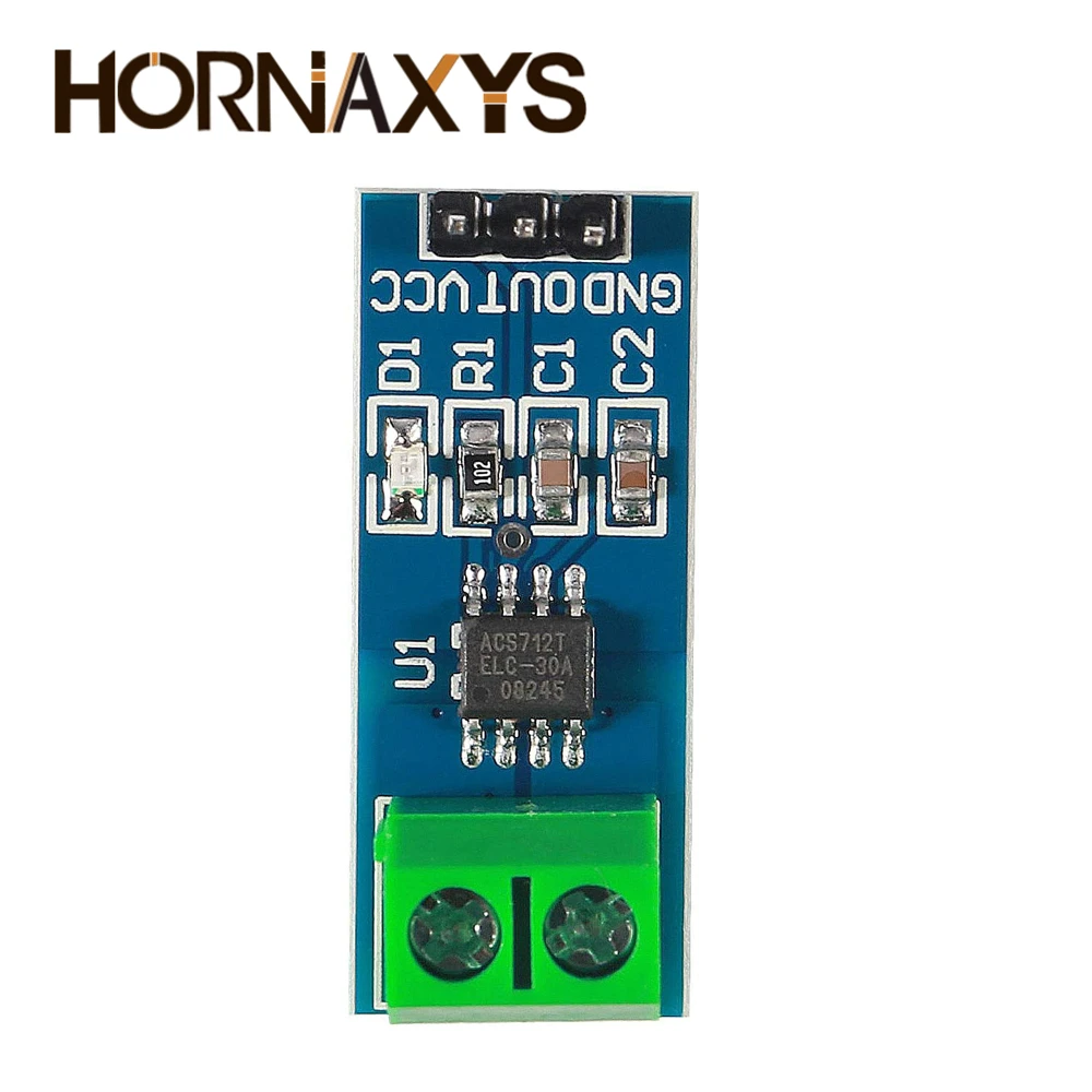 5/10Pcs ACS712 5A 20A 30A 범위 홀 전류 센서 모듈 Arduino DIY 전자 키트 용 ACS712 센서 모듈