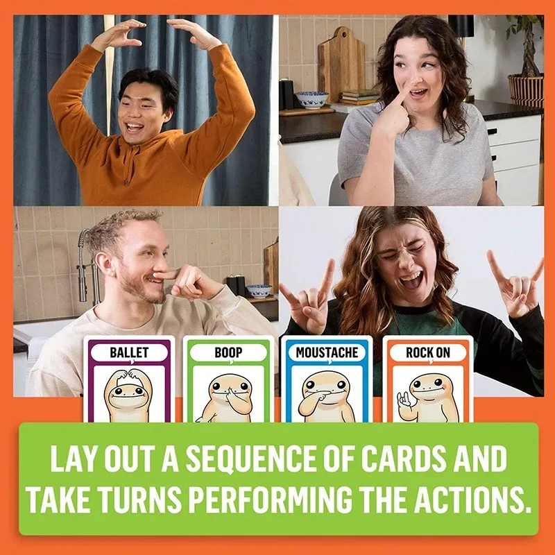 Teen Party Games Coyote Party Card Game - Action-Packed Game For 3