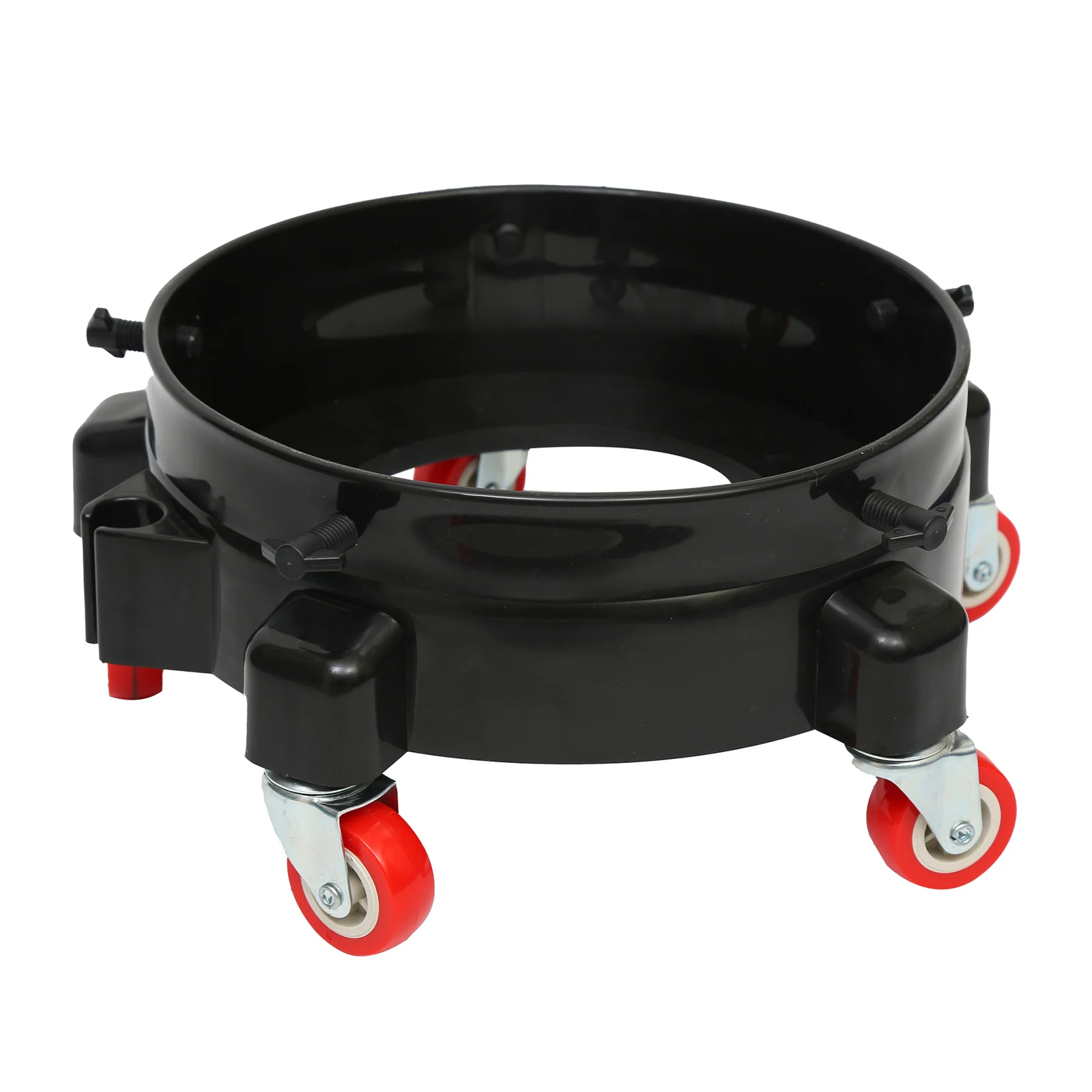 Rolling Bucket Dolly for Car Washing Easy Push Drum Dolly with 5 Swivel Casters