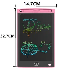 Creative LCD Drawing Tablet and Electronic Notebook (4 - Pink)