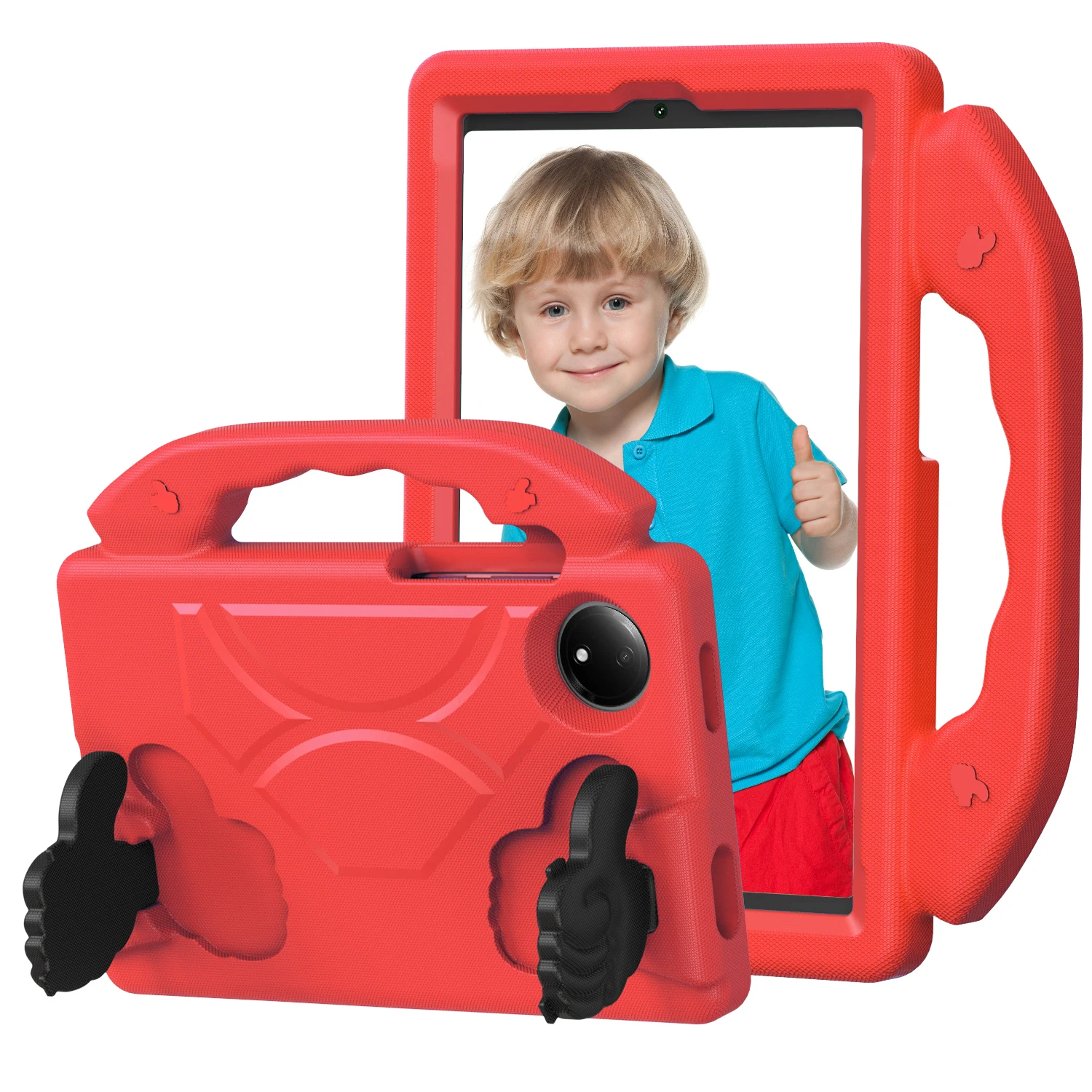 Durable Shockproof Tablet Case with Handle - Lightweight and Drop-Proof