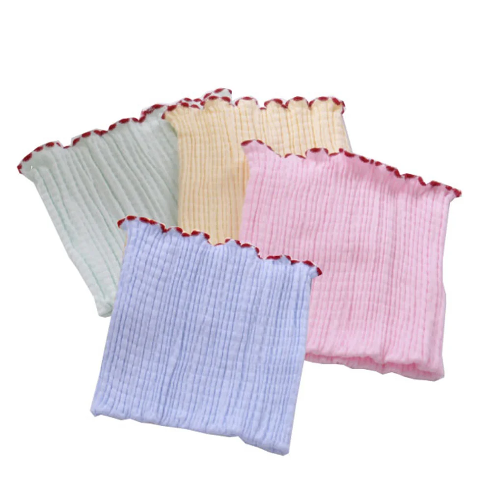 4pcs Newborn Umbilical Protector Cotton Belly Band Belly Belt (Random Color)