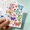 5 Sheets Luminous Tattoo Stickers Temporary Colorful Animal Dinosaur Tattoo Cute Tattoo Stickers Children's Body Tatto 6