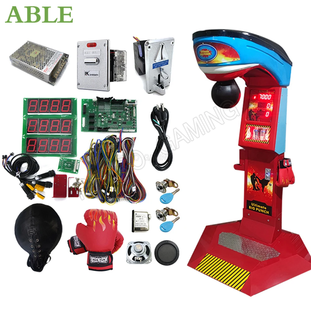 StreetFightingBoxerDragonBoxingArcadeGamePunchingBagMachine